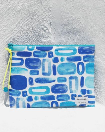 Νεσεσέρ Tommy K Αδιάβροχο με Τύπωμα Mosaico 32x22xm