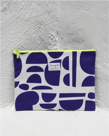 Νεσεσέρ Tommy K Αδιάβροχο με Τύπωμα Delos 32x22cm Μπλε