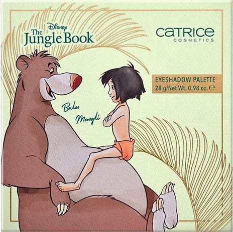 Παλέτα Σκιών Catrice Cosmetics Disney The Jungle Book σε Στερεή Μορφή 010 Bare Necessities 28gr