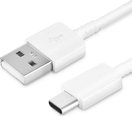 Καλώδιο USB Type-C Samsung EP-DG930CWE Regular USB 2.0 Cable USB-C male σε USB-A male 1.2m Λευκό - Bulk