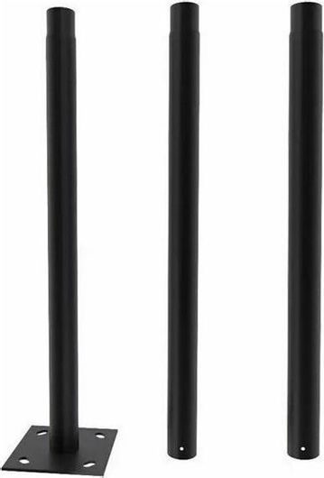 Στύλος για Ηλιακά Φωτιστικά Κήπου V-Tac Led Μαύρος