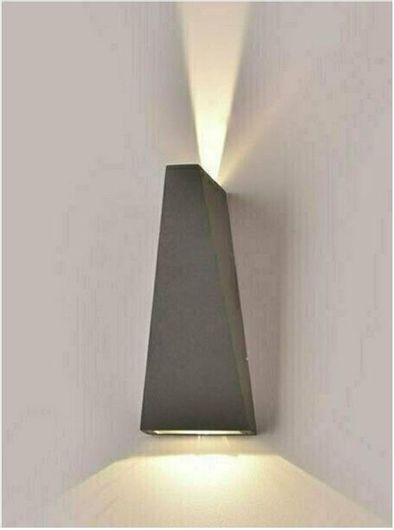 Επιτοίχιο Εξωτερικό Φωτιστικό V-Tac Led Aπλίκα Τοίχου 6W 230v 120° 450lm IP65 Up-DoWn Ζεστό Λευκό