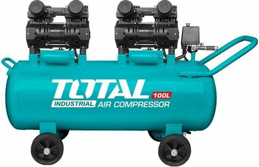 Κομπρεσέρ Αέρος Total Μονοφασικό με Ισχύ 3.2hp και Αεροφυλάκιο 100lt