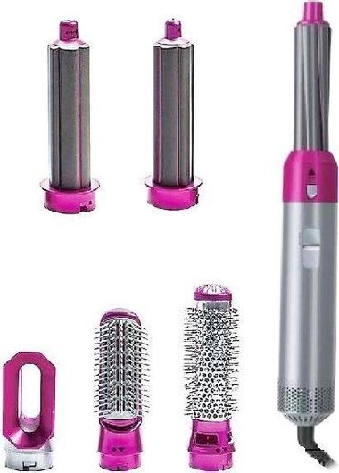 Ηλεκρική Βούρτσα Μαλλιών με Αέρα για Ίσιωμα & Μπούκλες 1000W