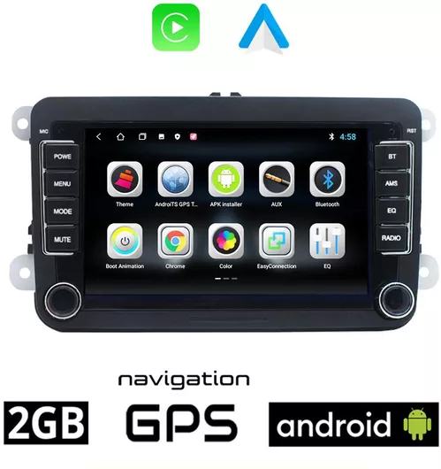 Ηχοσύστημα Αυτοκινήτου για Seat / Skoda / VW με Bluetooth / USB / WiFi / GPS & Οθόνη Αφής 7"