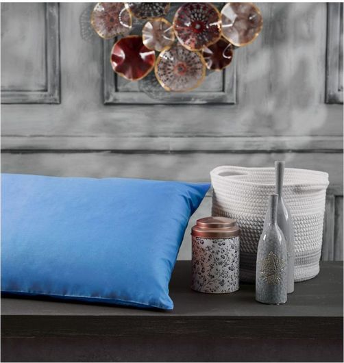 Σετ Μαξιλαροθήκες Cokitex Power Nap με Φάσα 50x70cm Μπλε