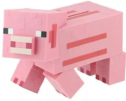 Κουμπαράς Minecraft Pig Money Bank