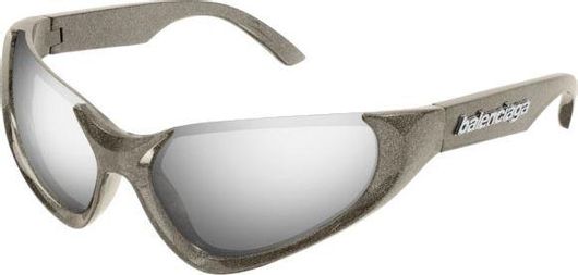 Γυαλία Ηλίου Balenciaga BB0202S 002 Cat Eye με Κοκκάλινο Σκελετό Μπεζ