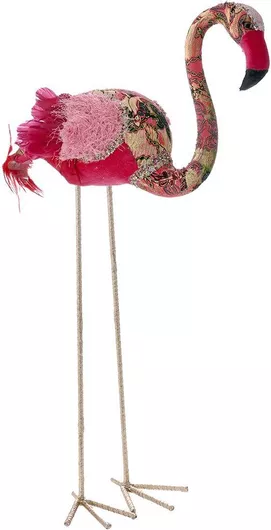 Διακοσμητικό Δαπέδου Iliadis Ροζ Φλαμίγκο 38x26x93εκcm