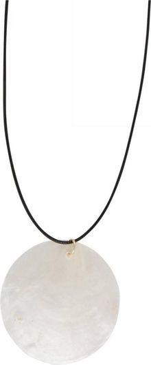 Γυναικείο Κολιέ Kostibas 1015-864JL με Μοτίφ Κοχύλι Λευκό