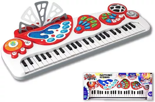 Μουσικό Παιχνίδι MG Toys Μουσικα Πληκτρα Beat Pop Electronic Keyboard για 3+ Ετών