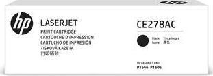 Toner Εκτυπωτή HP CE278AC Μαύρο 2100 Σελιδών CE278AC