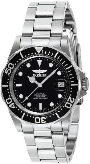 Ανδρικό Ρολόι Invicta 8926 με Μεταλλικό Μπρασελέ Ασημί