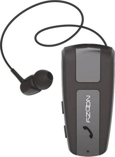 Noozy Roller BH68 In-ear Bluetooth Handsfree Ακουστικό Πέτου Μαύρο