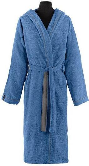 Μπουρνούζι Guy Laroche Casual με Κουκούλα X-Large Μπλε