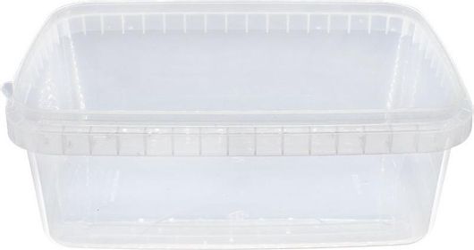 Πλαστικό Σκεύος Θράκης μιας Χρήσης PP χωρίς Καπάκι με Χωρητικότητα 1200ml 180τμχ Διάφανο