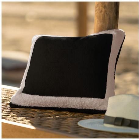 Διακοσμητική Μαξιλαροθήκη Gofis Home Coral Sense 51914 43x43cm Coal