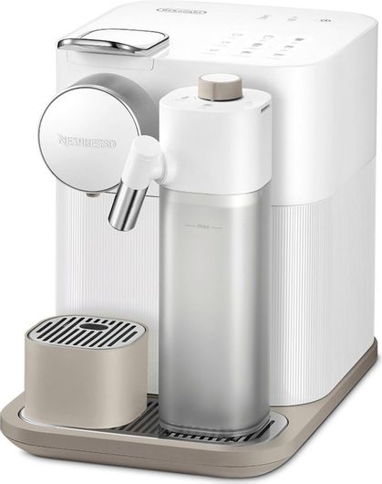 De'Longhi Gran Lattissima Καφετιέρα για Κάψουλες Nespresso Πίεσης 19bar με Αφρογαλιέρα Λευκή