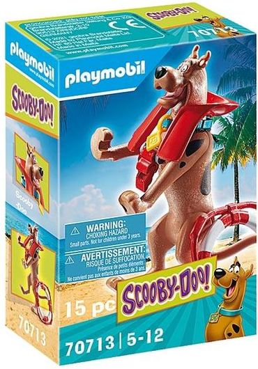 Playmobil Scooby-Doo Συλλεκτική Φιγούρα Scooby Ναυαγοσώστης για 5+ Ετών