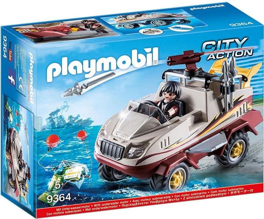 Playmobil City Action Αμφίβιο Όχημα Ομάδας Ειδικών Αποστολών για 5+ Ετών