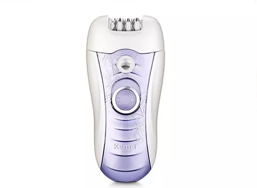 Kemei 3-in-1 KM-3012 Epilator Σετ Αποτριχωτική Μηχανή για Σώμα Μοβ