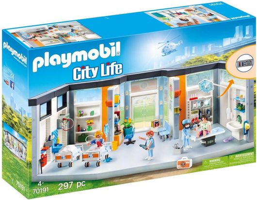 Playmobil City Life Furnished Hospital Wing για 4+ Ετών #70191
