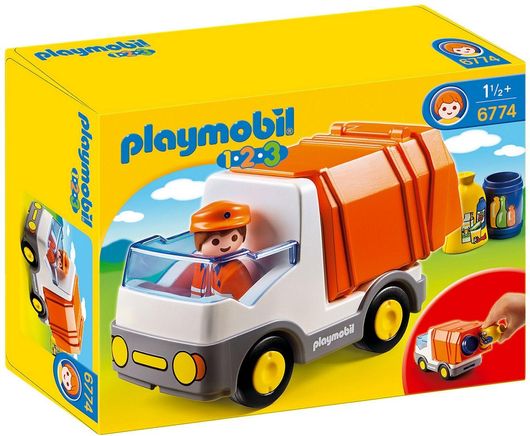 Playmobil 123 Απορριμματοφόρο Όχημα για 18+ Μηνών