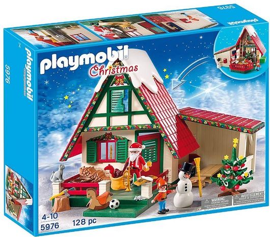 Playmobil Christmas Η Καλύβα Του Άη Βασίλη για 4-10 Ετών