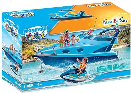 Playmobil Family Fun Πολυτελές Γιωτ για 4+ Ετών #70630
