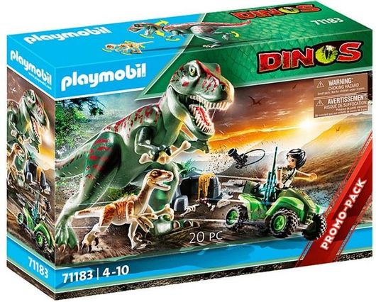 Playmobil Dinos Η Επίθεση του Δεινόσαυρου T-Rex για 4-10 Ετών