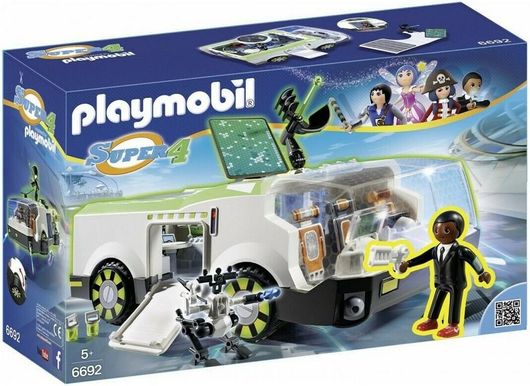 Playmobils Super4 O Πράκτορας DNA & το Techno-Chameleon για 5+ Ετών #6692