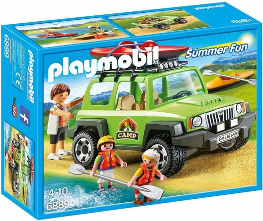 Playmobil Summer Fun Κατασκήνωση με Όχημα για 4-10 Ετών #6889