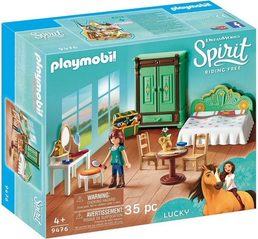 Playmobil Spirit Lucky's Bedroom για 4+ Ετών