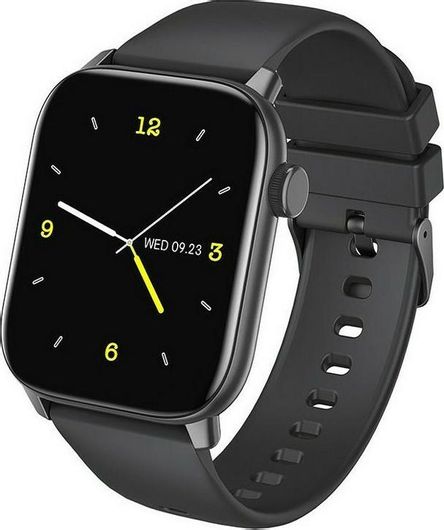 Hoco Y3 Smartwatch με Παλμογράφο Μαύρο