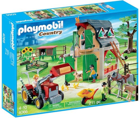 Playmobil Country Αγρόκτημα & Τρακτέρ για 4-10 Ετών #4066