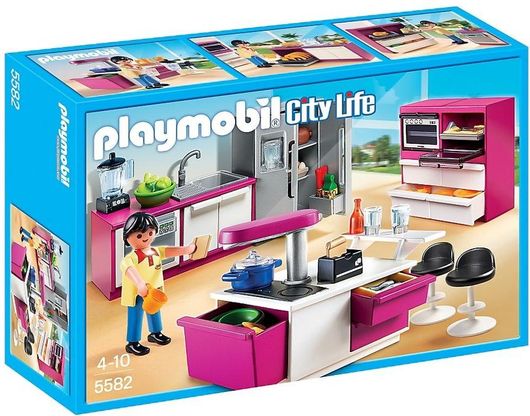 Playmobil City Life Μοντέρνα Κουζίνα για 4-10 Ετών #5582