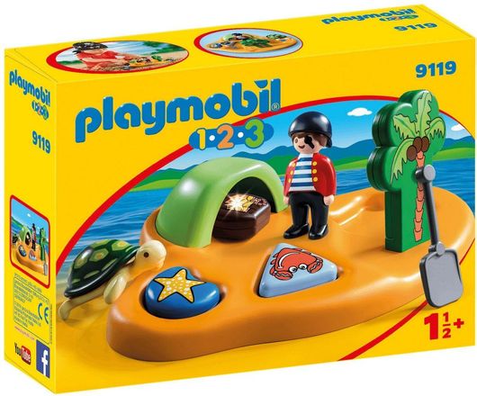 Playmobil 123 Πειρατικό Νησί για 18+ Μηνών #9119