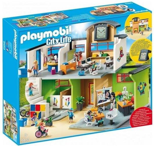 Playmobil City Life Επιπλωμένο Σχολικό Κτίριο για 5+ Ετών #9453