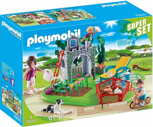 Playmobil Super Set Οικογενειακός Κήπος για 4+ Ετών #70010