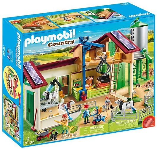 Playmobil Country Large Farm With Silo για 4+ Ετών