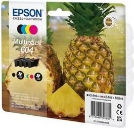 Μελάνι Εκτυπωτή Inkjet Epson 604 Multipack Κίτρινο / Κυανό / Ματζέντα / Μαύρο