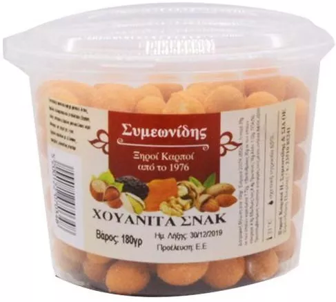 Φιστίκια Συμεωνίδης Χουανίτα Ψημένα με Αλάτι 180gr