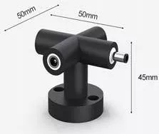 Στήριγμα για Φωτιστικά Home Lighting Μαύρο