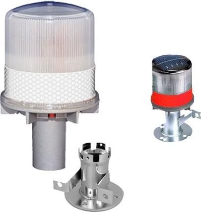 Φανάρι Σήμανσης WM-201 & AD-002 με Βάση
