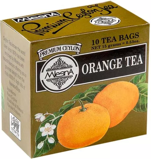 Τσάι Mlesna Tea Μαύρο Κεϋλάνης Πορτοκάλι 10 Φακελάκια 15gr