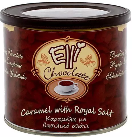 Ρόφημα Σοκολάτας Elli Καραμελα με Βασιλικο Αλατι 400gr