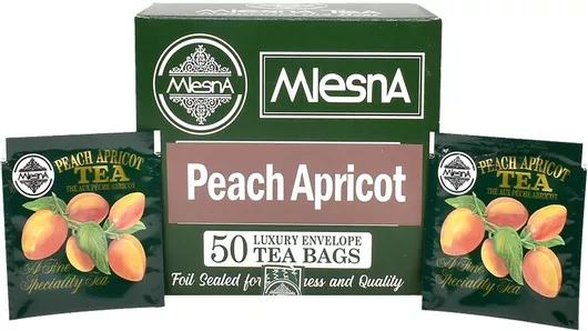 Τσάι Mlesna Tea Μαύρο Βερίκοκο & Ροδάκινο 50 Φακελάκια