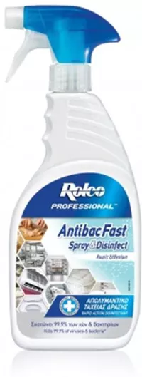 Καθαριστικό Επιφανειών Rolco Υγρό Ταχείας Δράσης με Ψεκαστήρα 700ml
