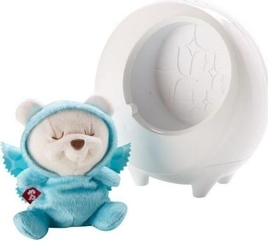 Fisher Price Παιχνίδι Ύπνου Προβολέας Με Αρκουδάκι από Ύφασμα με Μουσική για Νεογέννητα