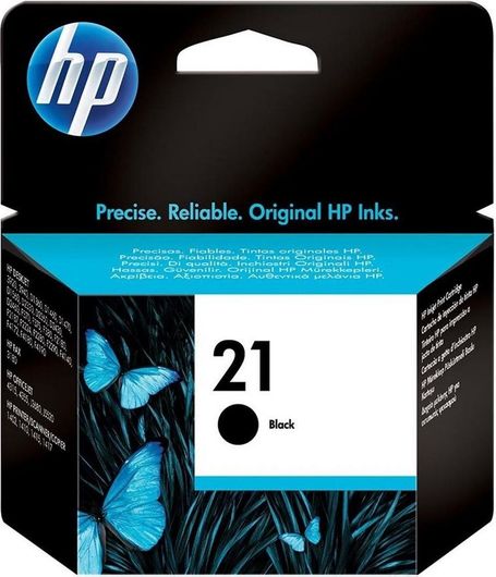 Μελάνι Εκτυπωτή Inkjet HP 21 Μαύρο